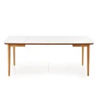 FOLDING TABLE BARRET, TABLE TOP - MATTE WHITE, LEGS - LEFKAS OAK order